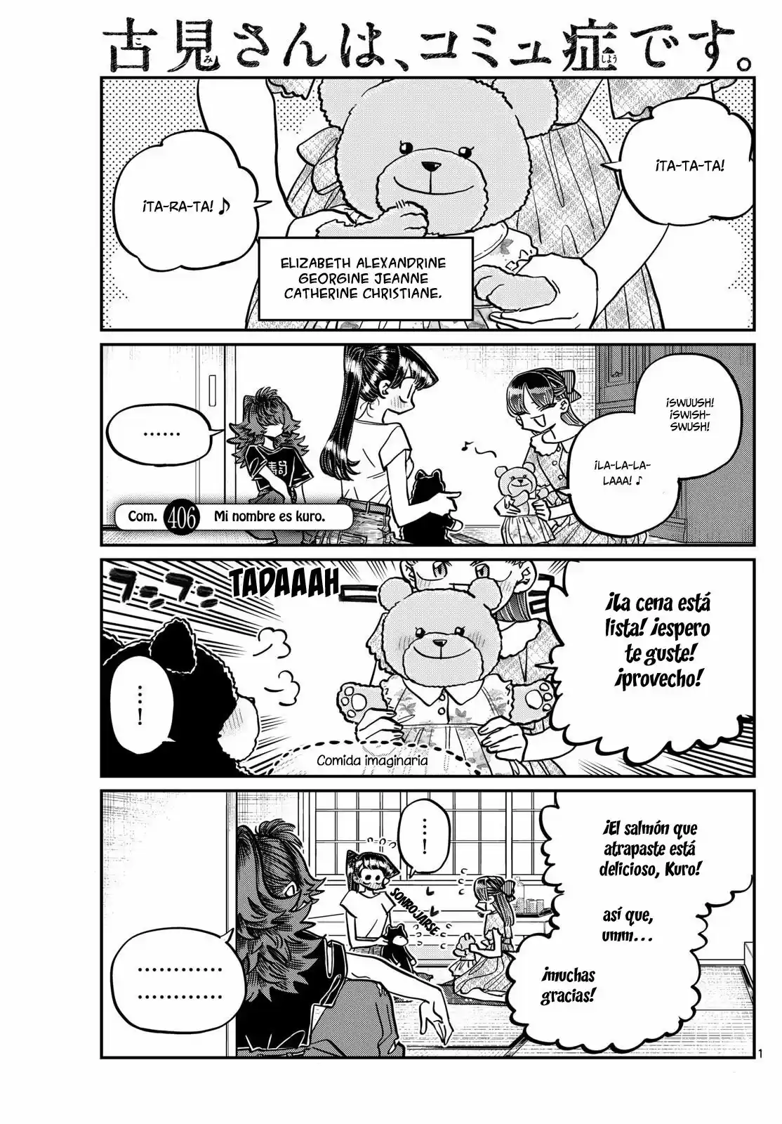 Komi-san wa Komyushou Desu Capitulo 406 página 2