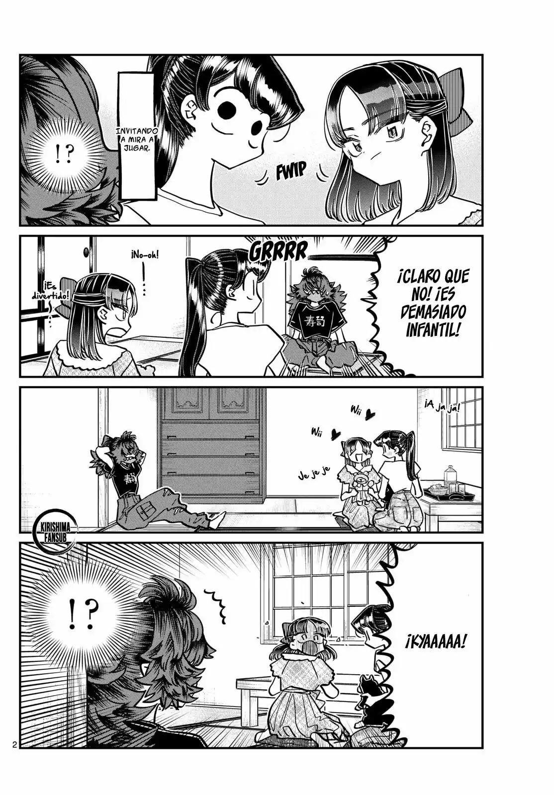 Komi-san wa Komyushou Desu Capitulo 406 página 3