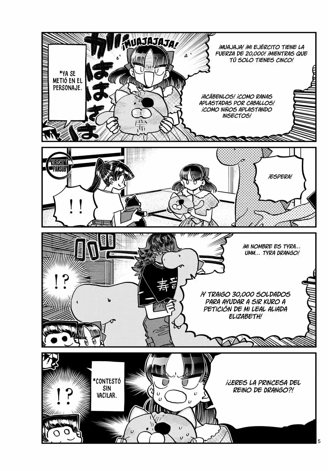 Komi-san wa Komyushou Desu Capitulo 406 página 6