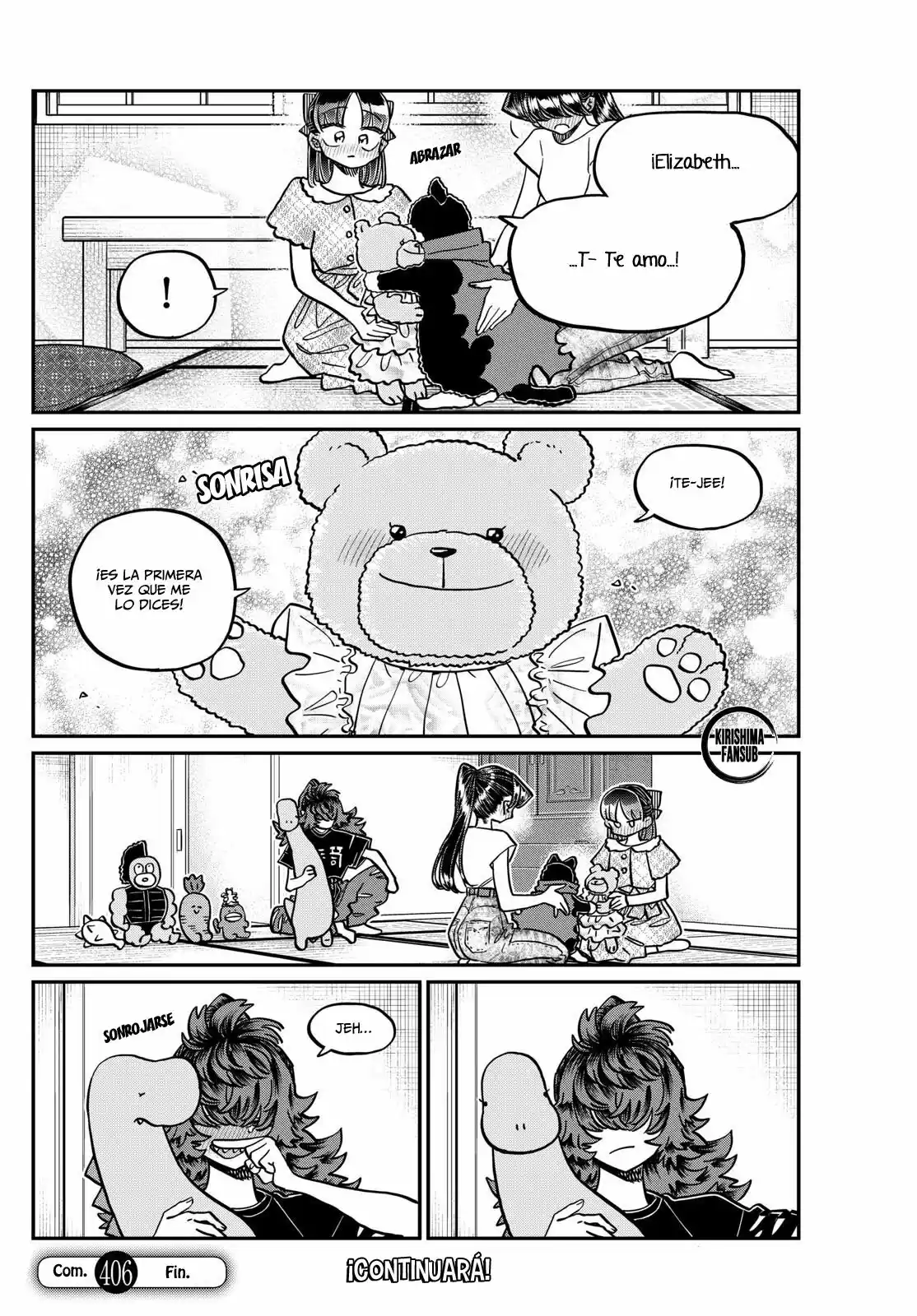 Komi-san wa Komyushou Desu Capitulo 406 página 9