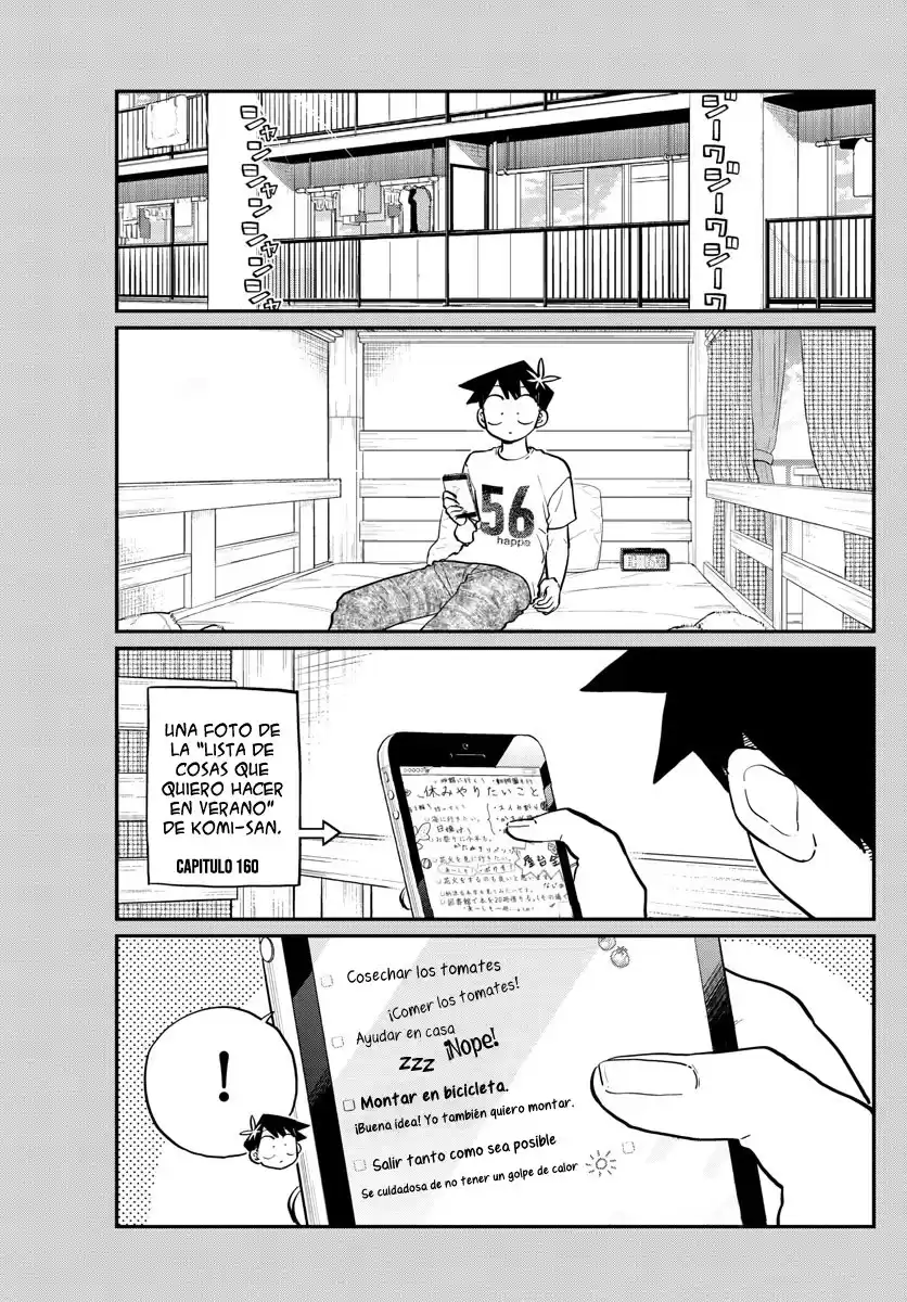 Komi-san wa Komyushou Desu Capitulo 187 página 3