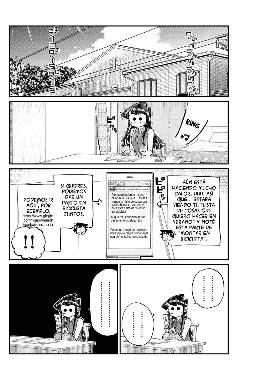 Komi-san wa Komyushou Desu Capitulo 187 página 4