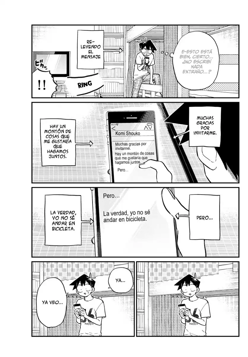 Komi-san wa Komyushou Desu Capitulo 187 página 5