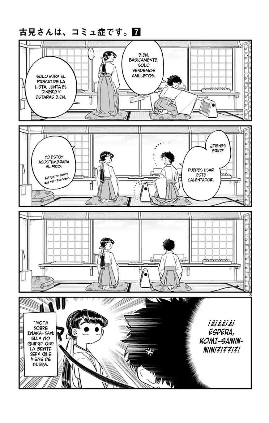 Komi-san wa Komyushou Desu Capitulo 93 página 4