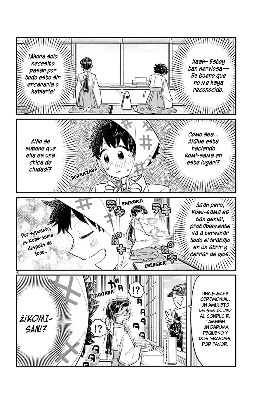 Komi-san wa Komyushou Desu Capitulo 93 página 7