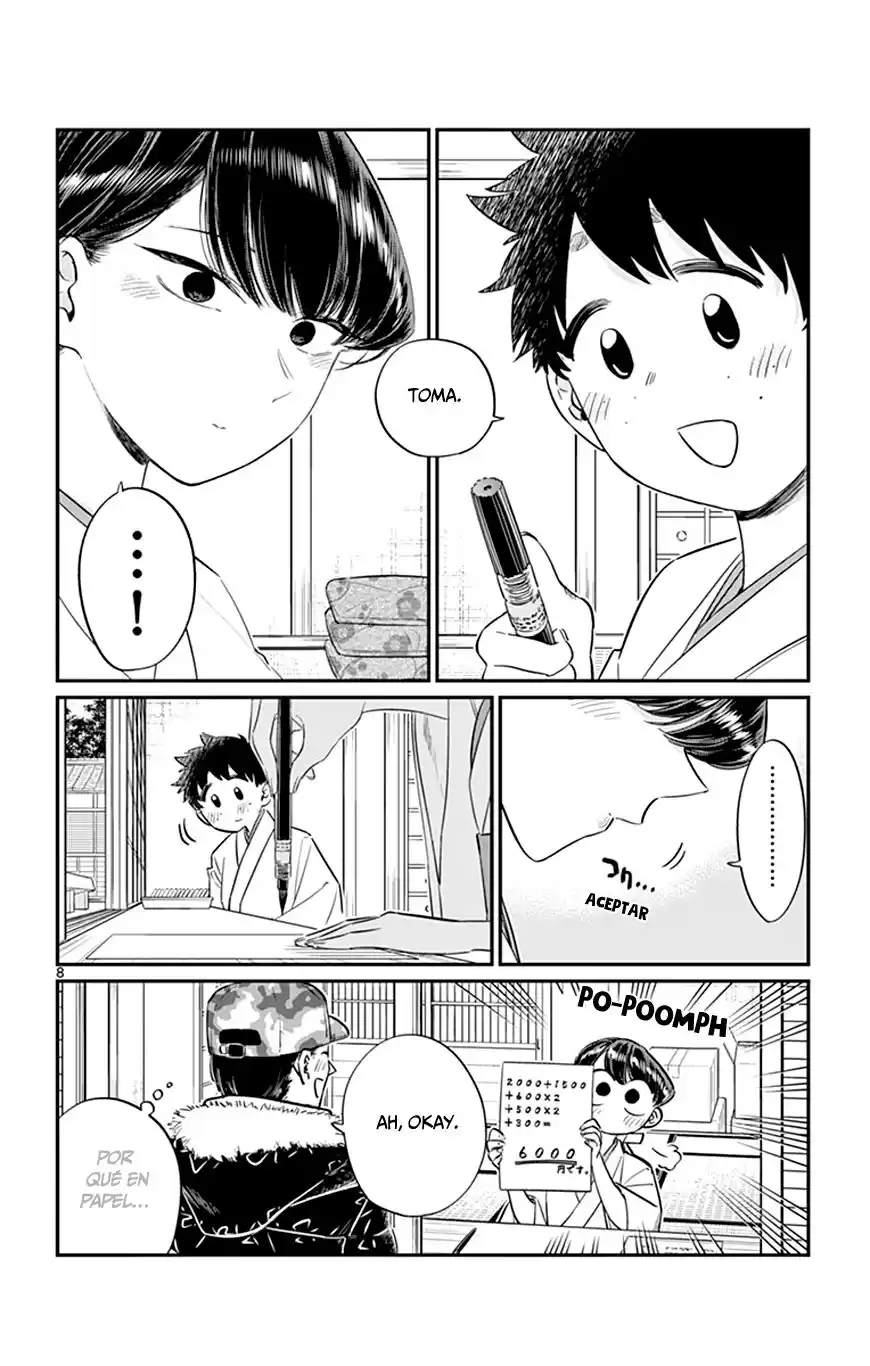 Komi-san wa Komyushou Desu Capitulo 93 página 9