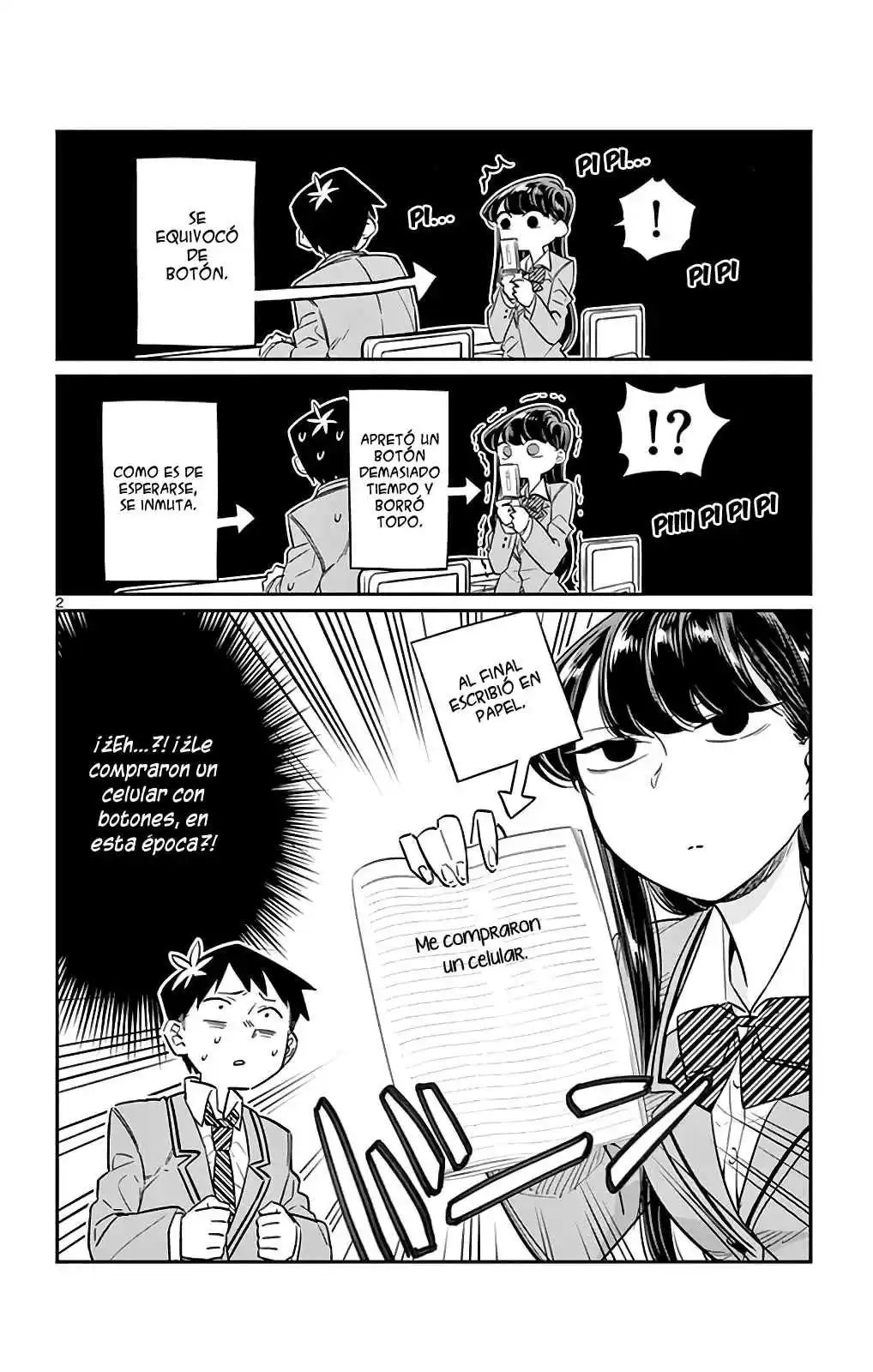 Komi-san wa Komyushou Desu Capitulo 16 página 3