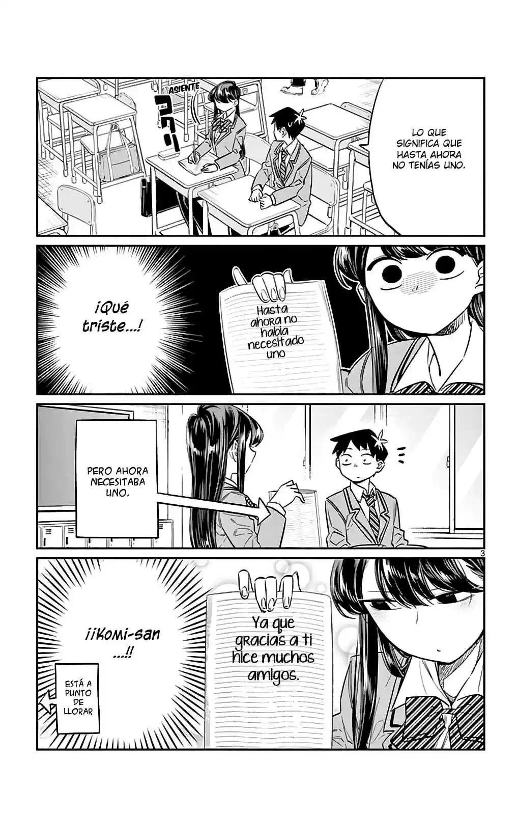 Komi-san wa Komyushou Desu Capitulo 16 página 4