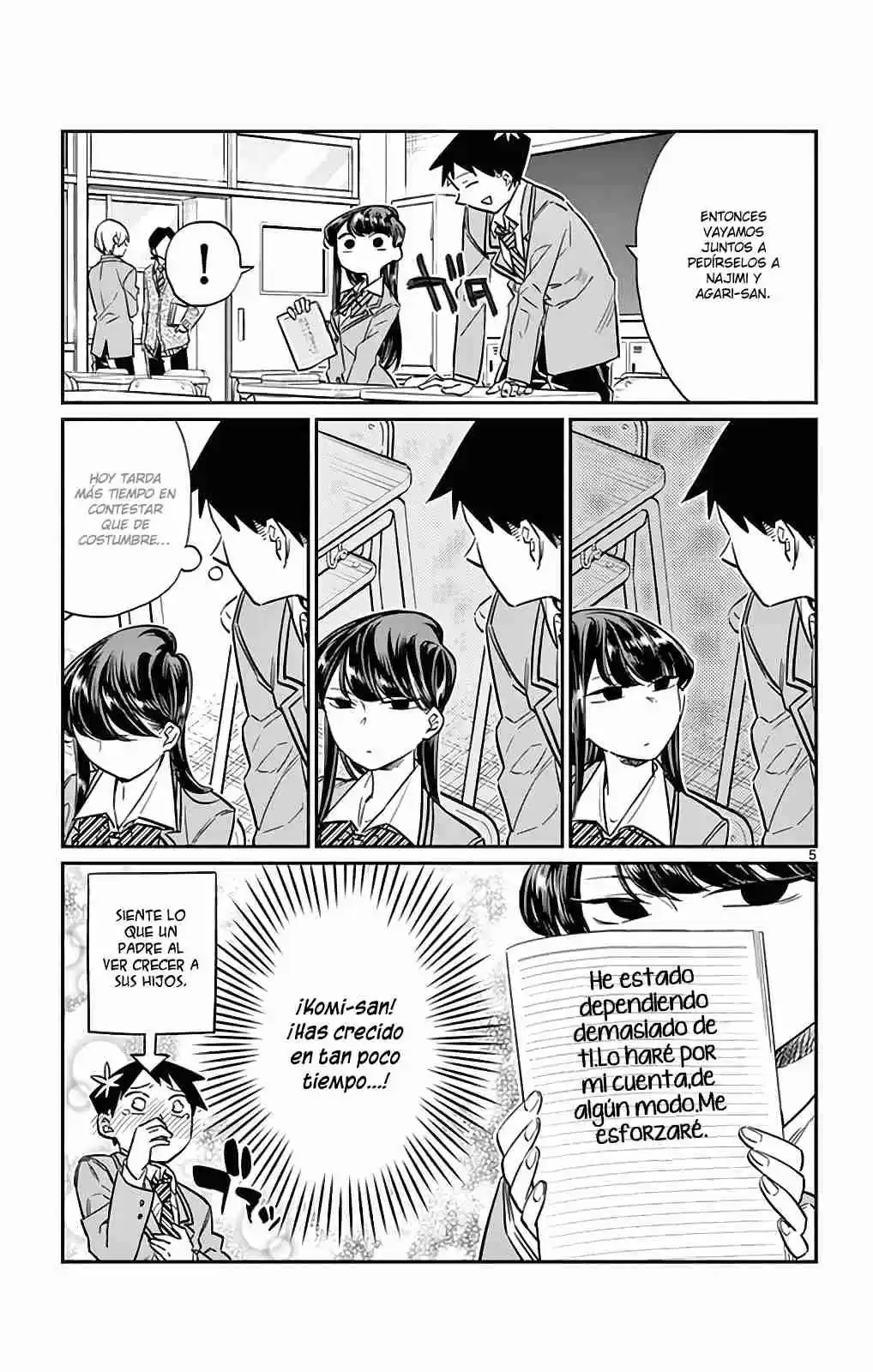 Komi-san wa Komyushou Desu Capitulo 16 página 6