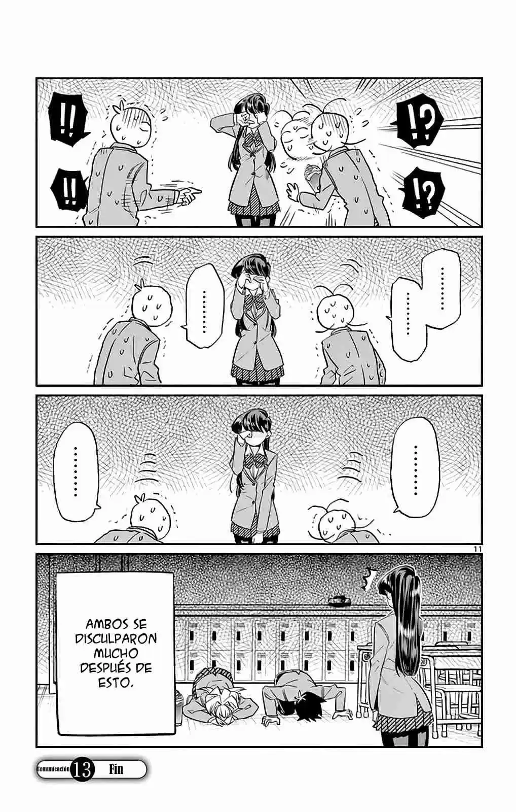 Komi-san wa Komyushou Desu Capitulo 13 página 12