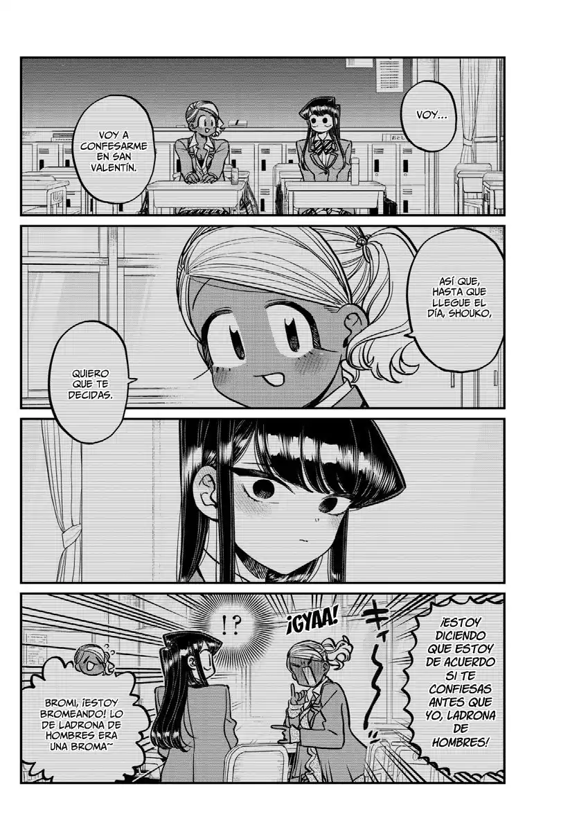 Komi-san wa Komyushou Desu Capitulo 300 página 5