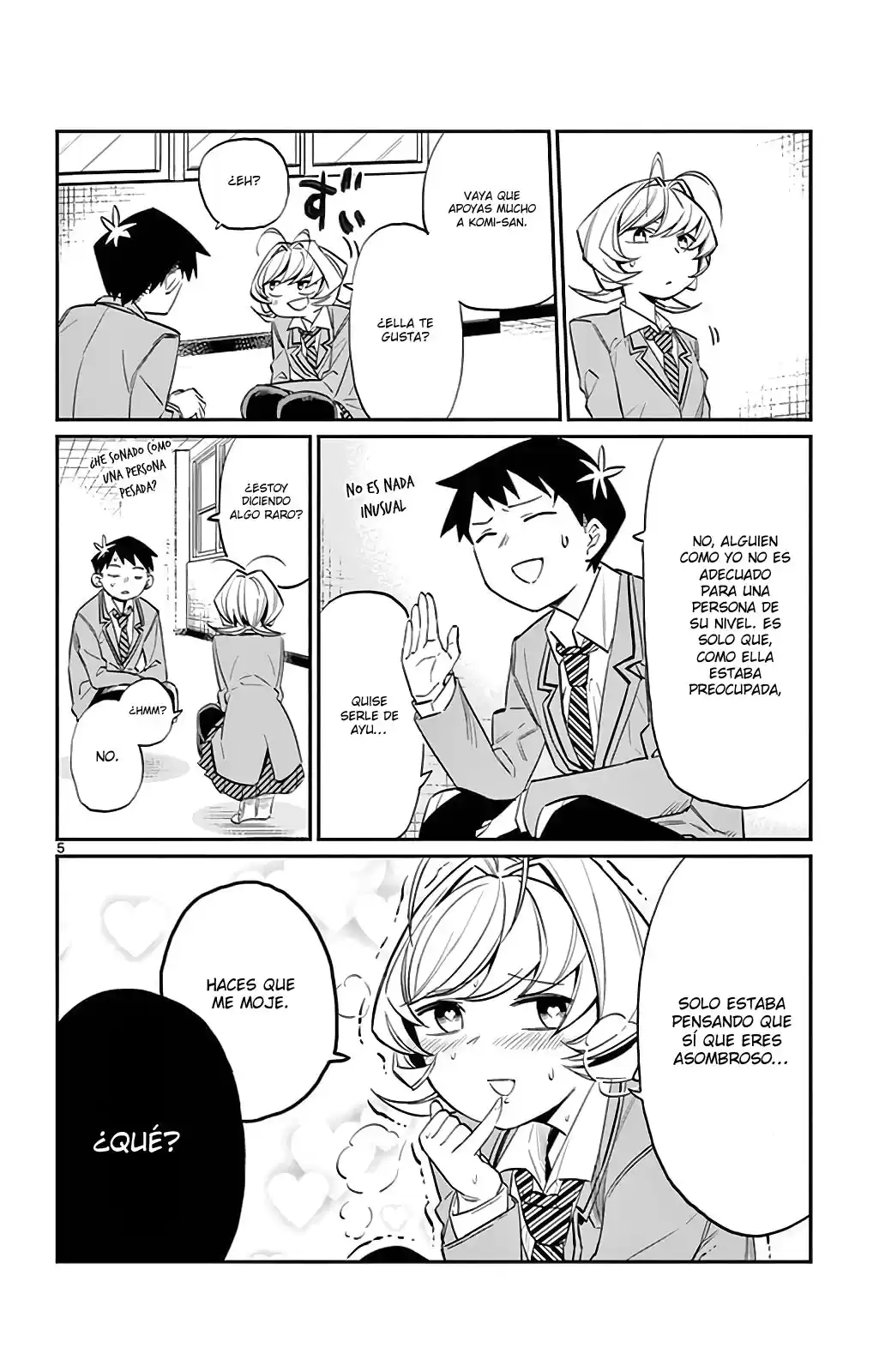 Komi-san wa Komyushou Desu Capitulo 10: Un Pasado Oscuro página 6