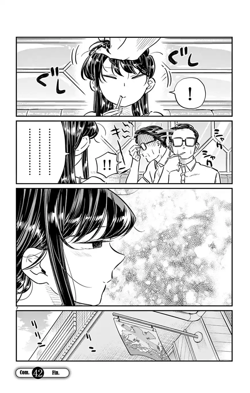 Komi-san wa Komyushou Desu Capitulo 42 página 8