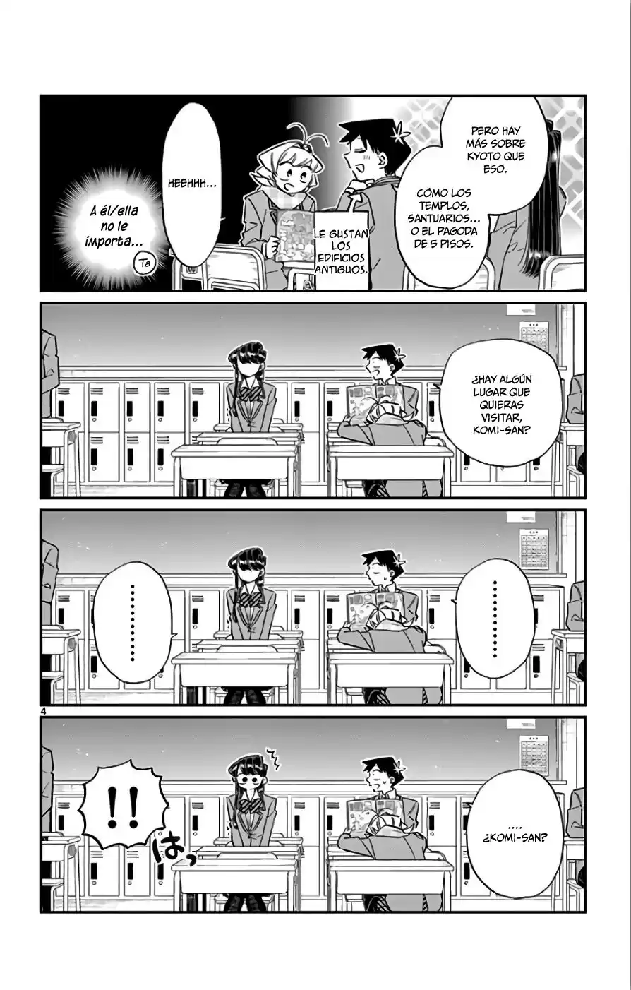 Komi-san wa Komyushou Desu Capitulo 103: Decidiendo los grupos para el viaje de campo página 5