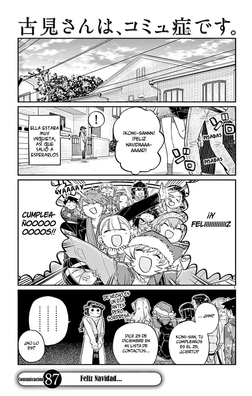 Komi-san wa Komyushou Desu Capitulo 87 página 2