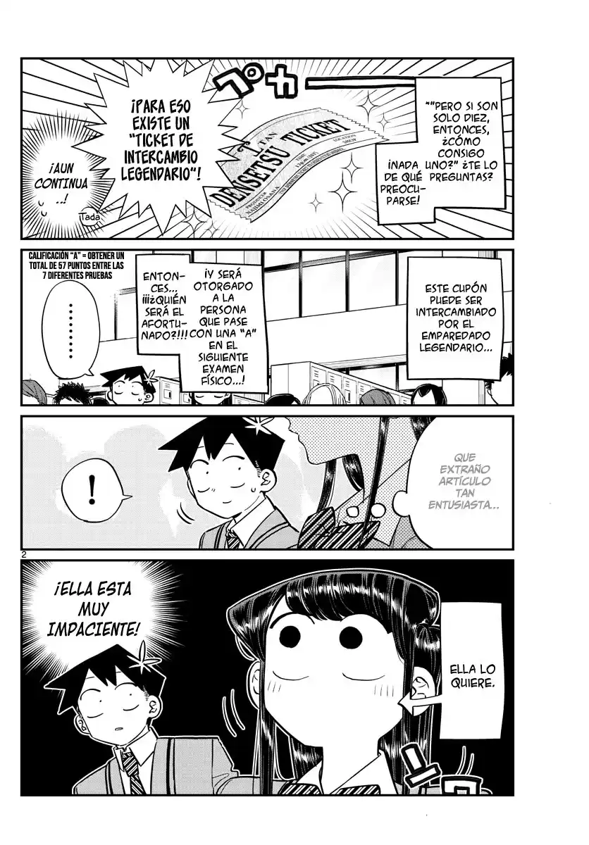 Komi-san wa Komyushou Desu Capitulo 137 página 3