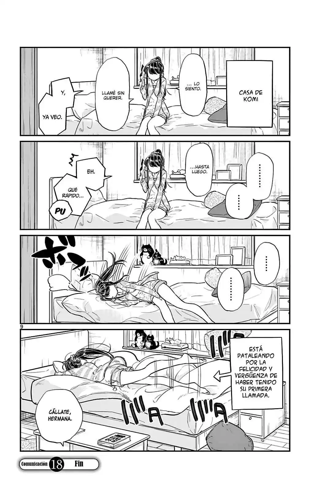 Komi-san wa Komyushou Desu Capitulo 18 página 10