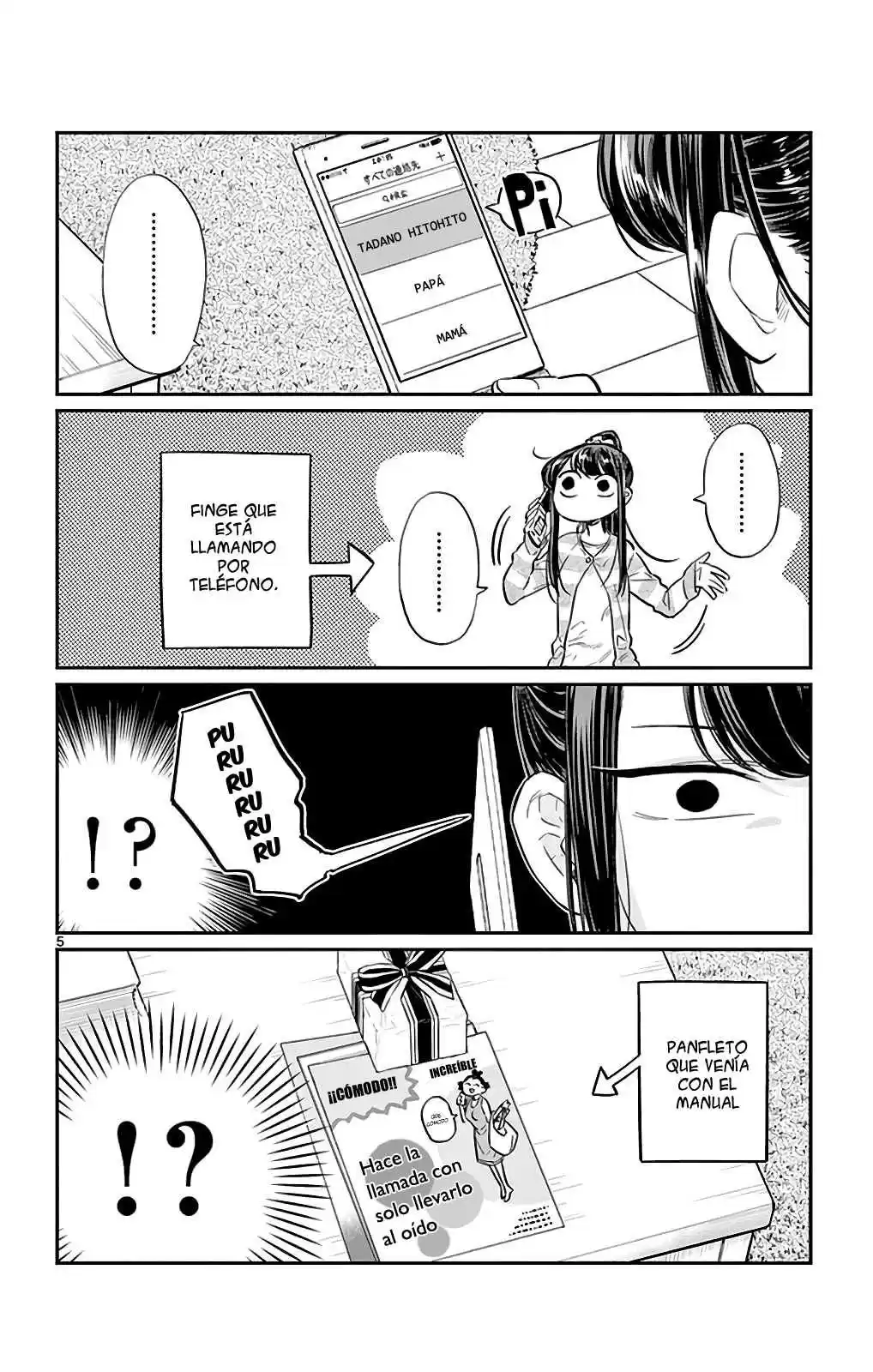 Komi-san wa Komyushou Desu Capitulo 18 página 6