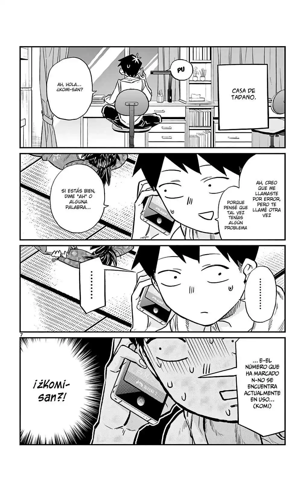 Komi-san wa Komyushou Desu Capitulo 18 página 8