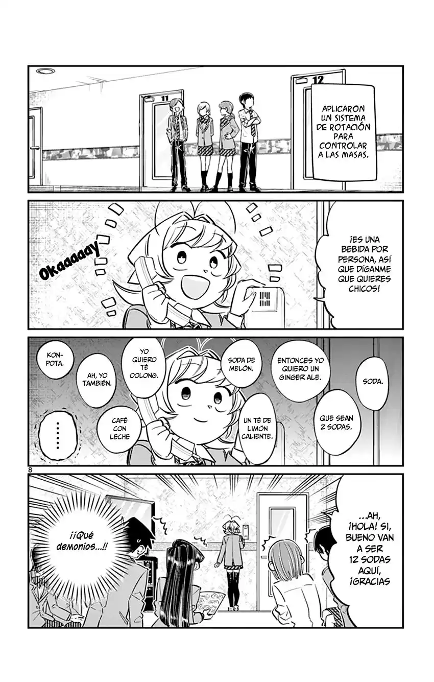 Komi-san wa Komyushou Desu Capitulo 73 página 9