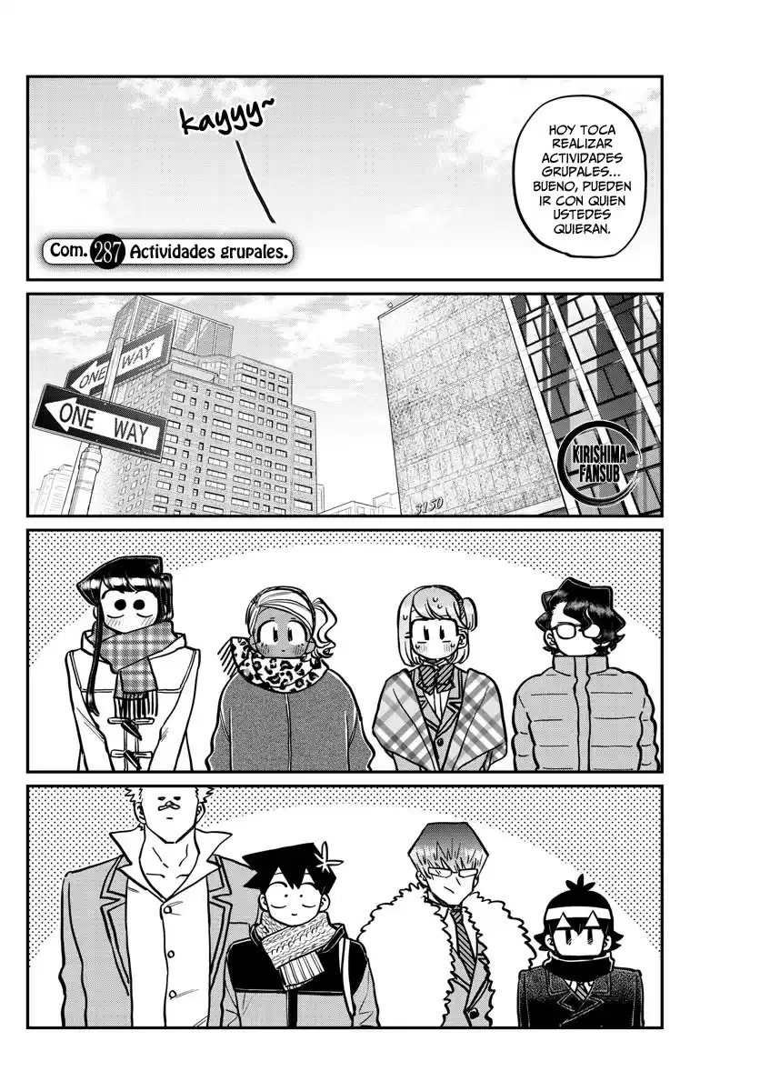 Komi-san wa Komyushou Desu Capitulo 287 página 2