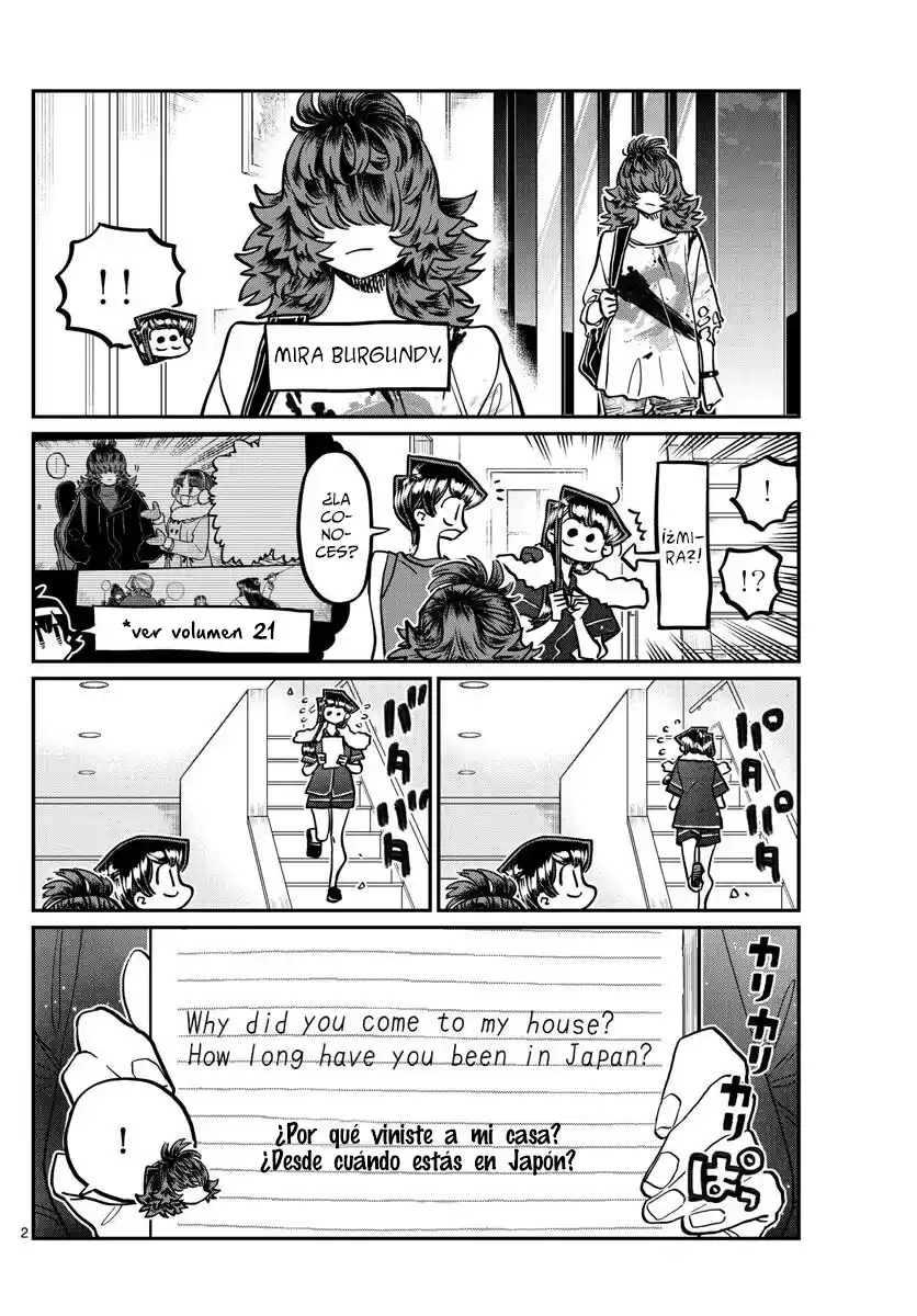 Komi-san wa Komyushou Desu Capitulo 402 página 3