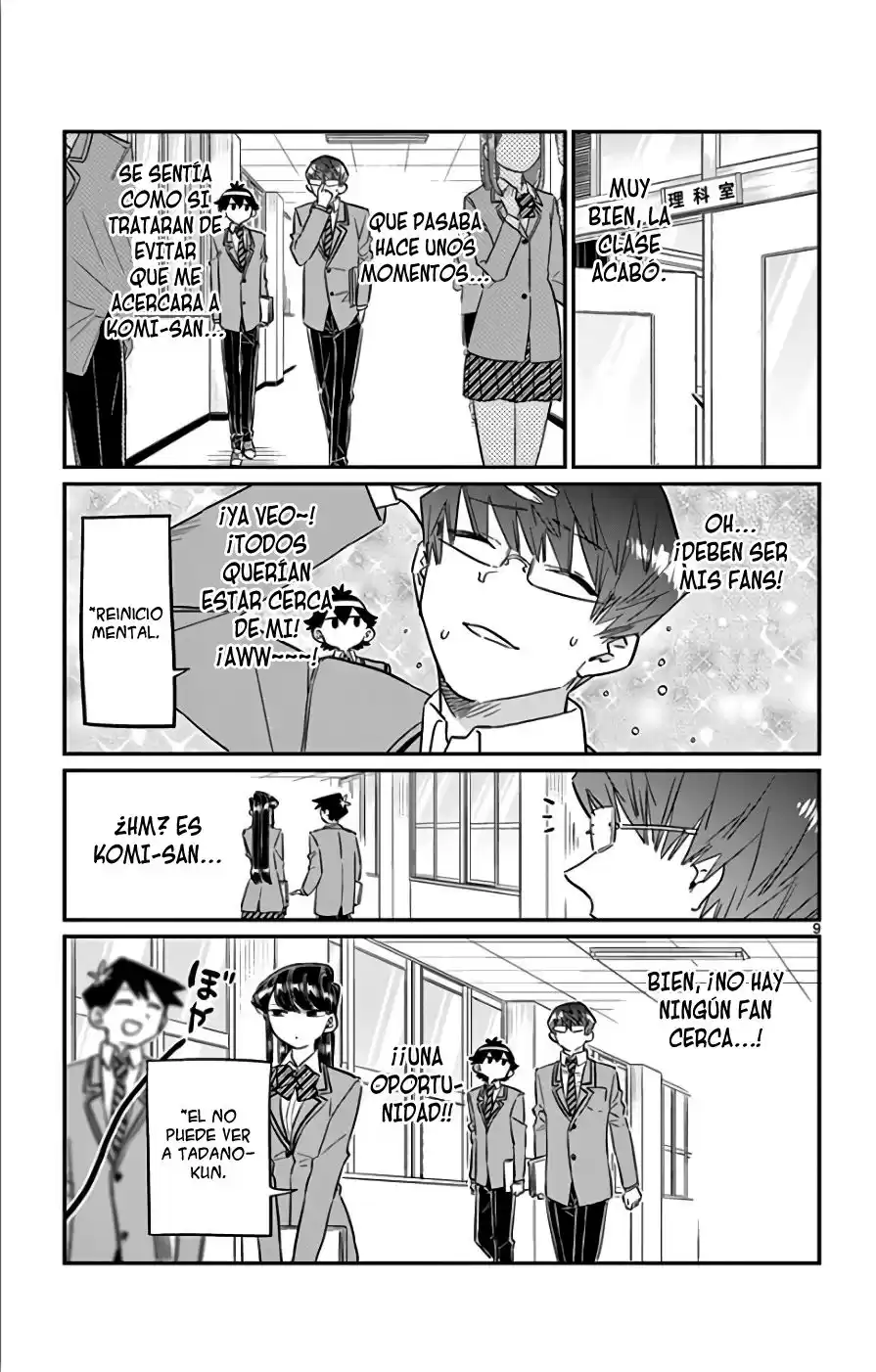 Komi-san wa Komyushou Desu Capitulo 102: Narcisista página 10