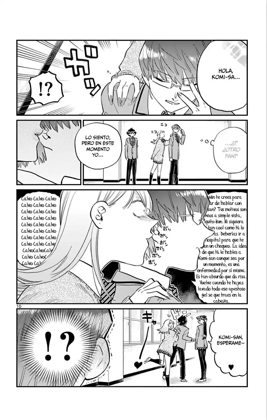 Komi-san wa Komyushou Desu Capitulo 102: Narcisista página 11