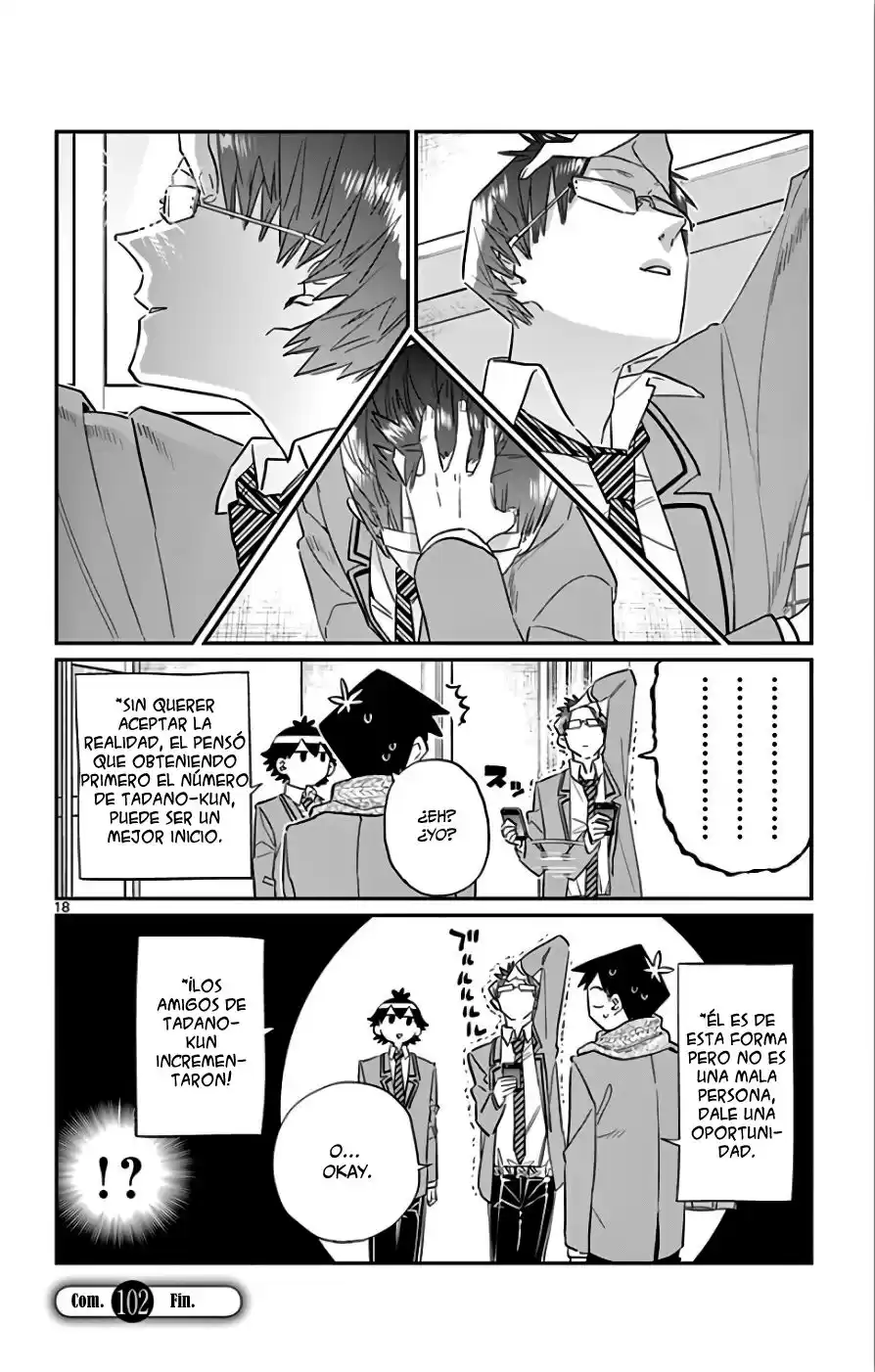 Komi-san wa Komyushou Desu Capitulo 102: Narcisista página 19