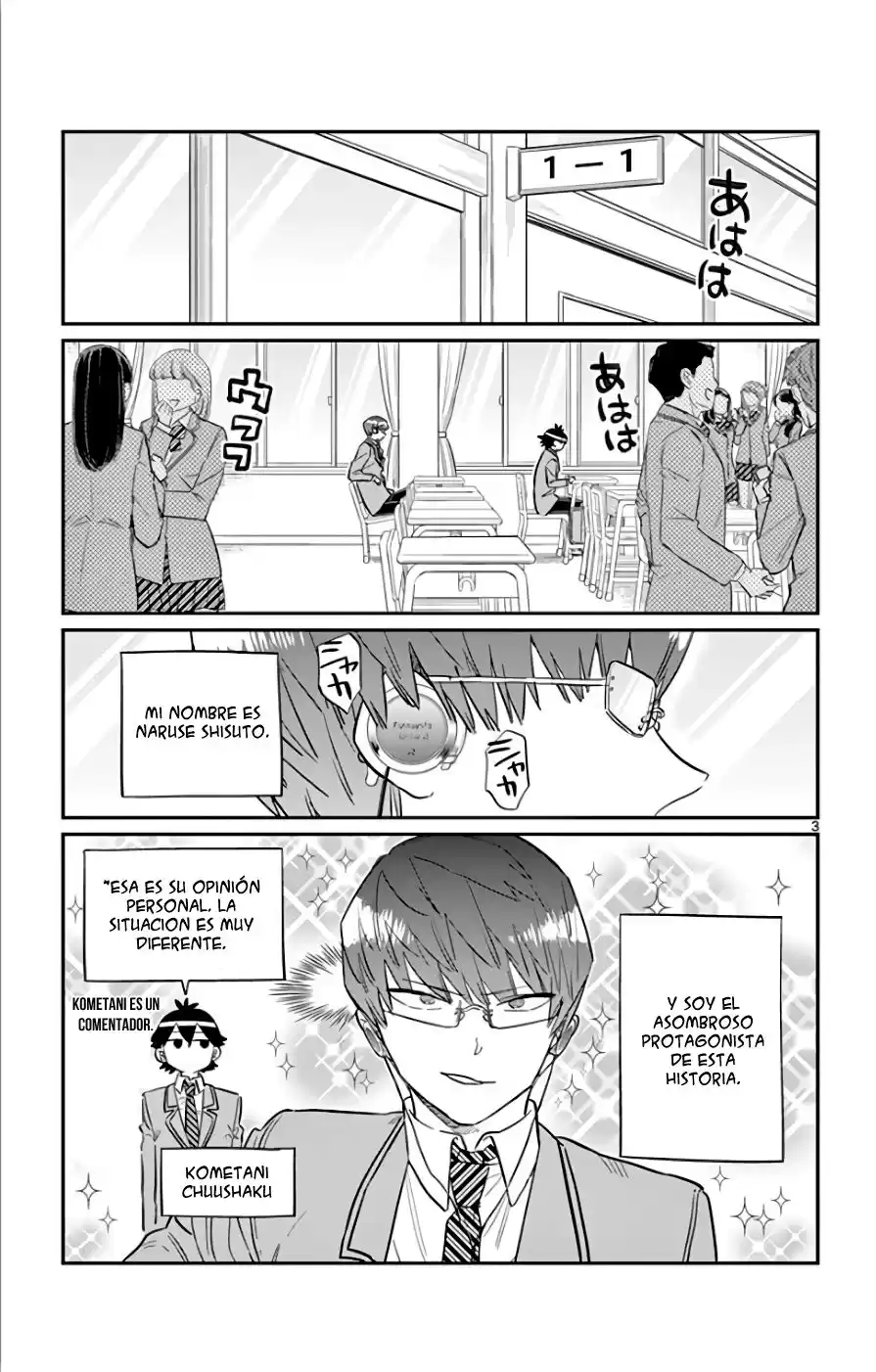 Komi-san wa Komyushou Desu Capitulo 102: Narcisista página 4