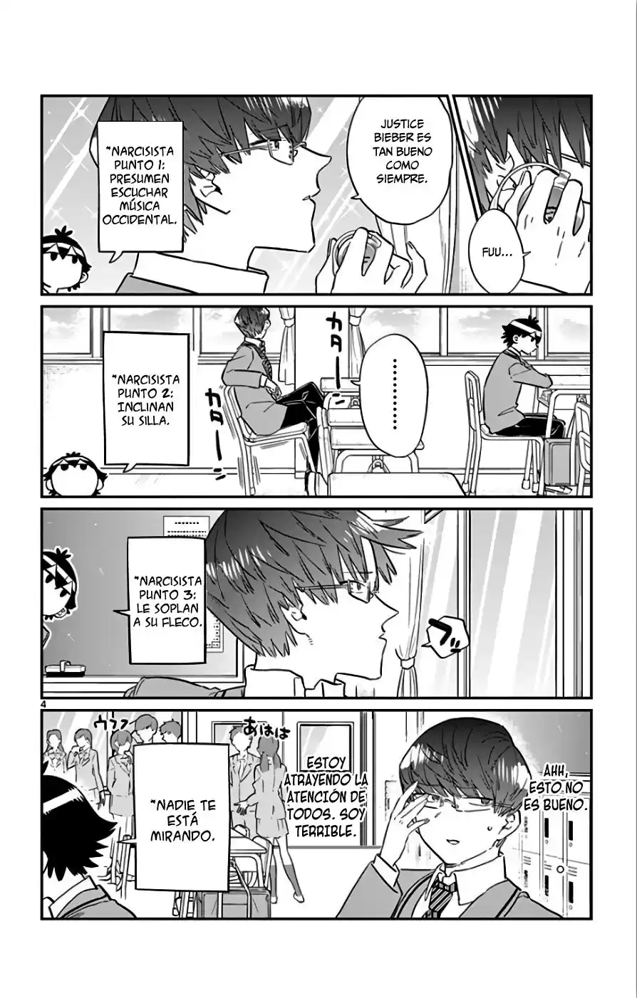 Komi-san wa Komyushou Desu Capitulo 102: Narcisista página 5