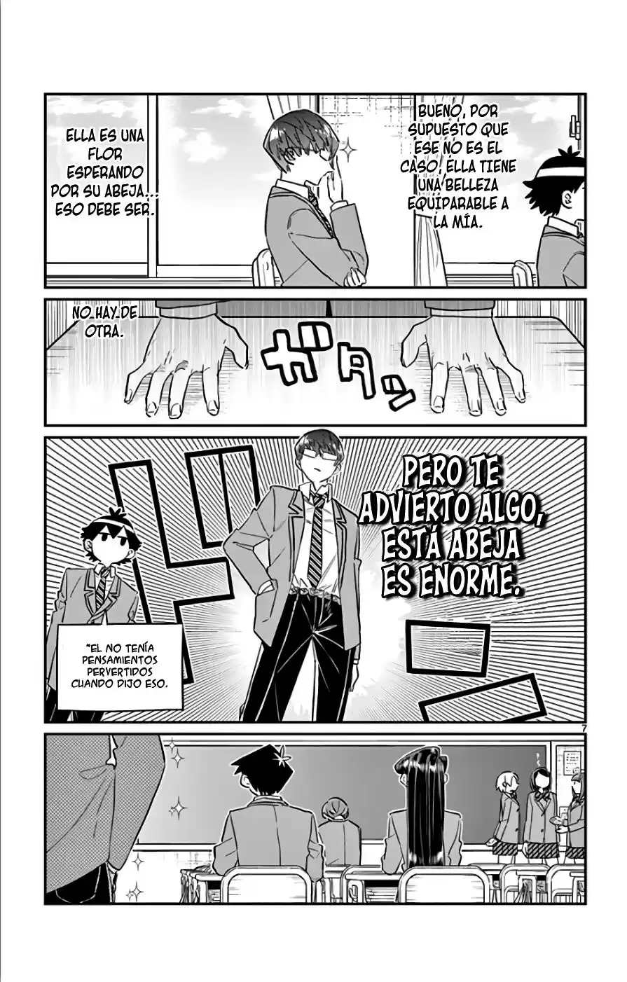 Komi-san wa Komyushou Desu Capitulo 102: Narcisista página 8