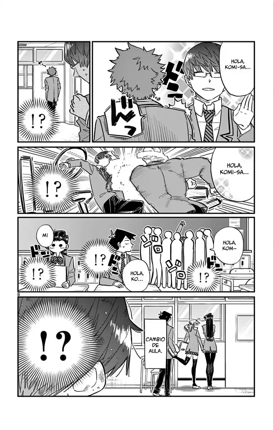 Komi-san wa Komyushou Desu Capitulo 102: Narcisista página 9