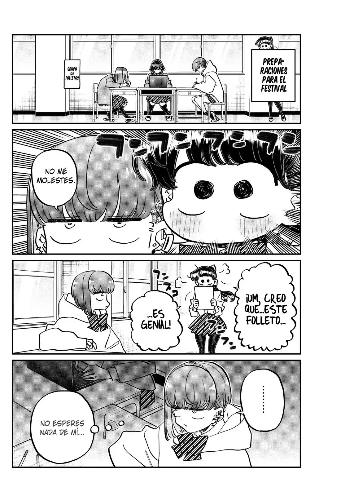 Komi-san wa Komyushou Desu Capitulo 452 página 7