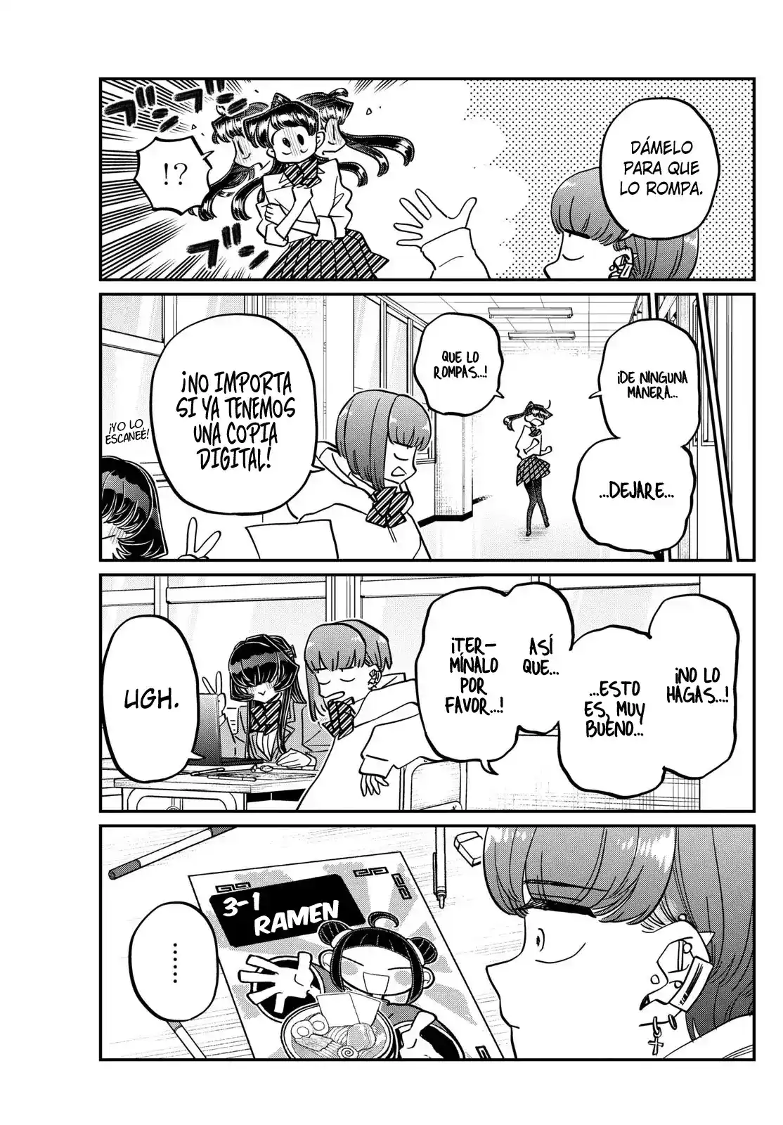 Komi-san wa Komyushou Desu Capitulo 452 página 8