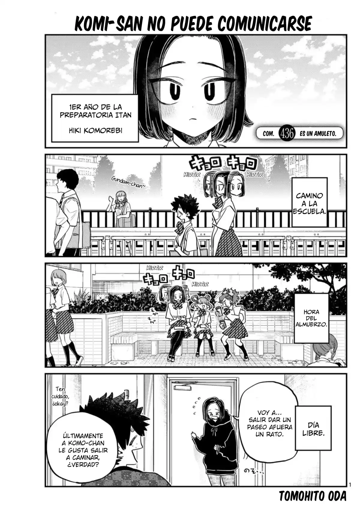 Komi-san wa Komyushou Desu Capitulo 436 página 1