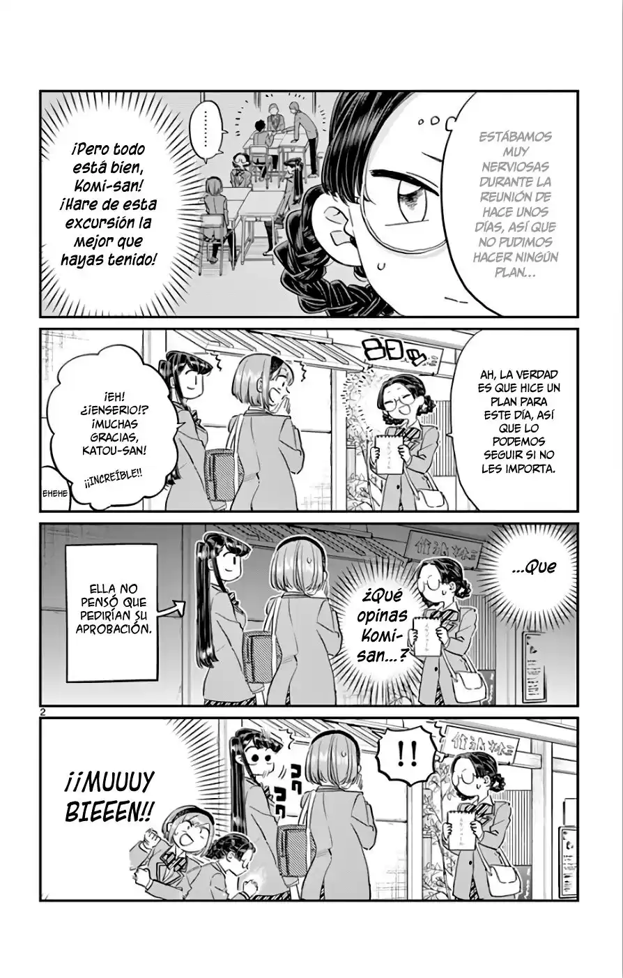 Komi-san wa Komyushou Desu Capitulo 108 página 3