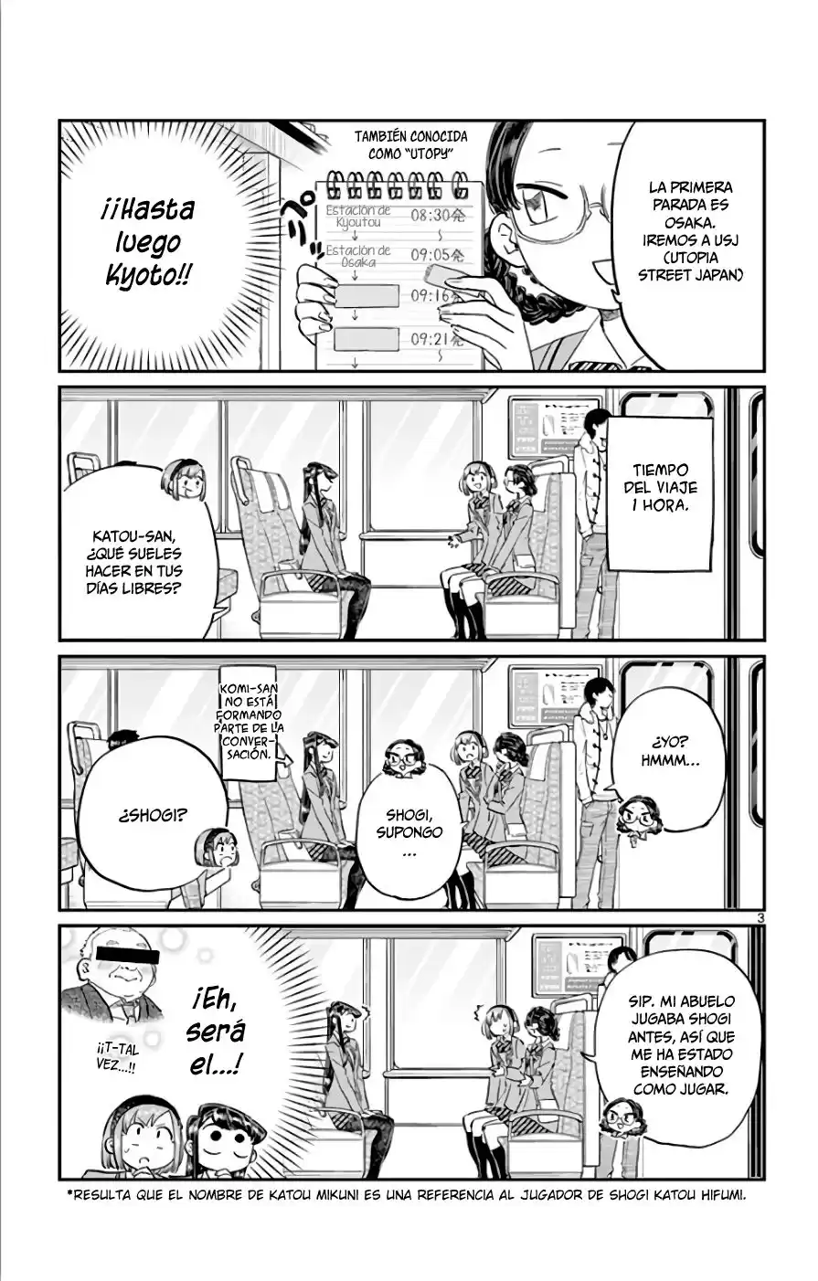 Komi-san wa Komyushou Desu Capitulo 108 página 4