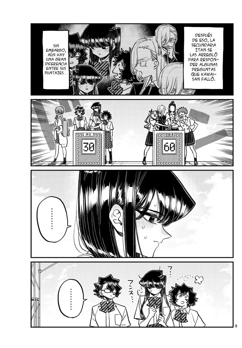 Komi-san wa Komyushou Desu Capitulo 387 página 10