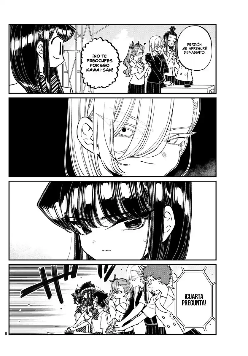 Komi-san wa Komyushou Desu Capitulo 387 página 9