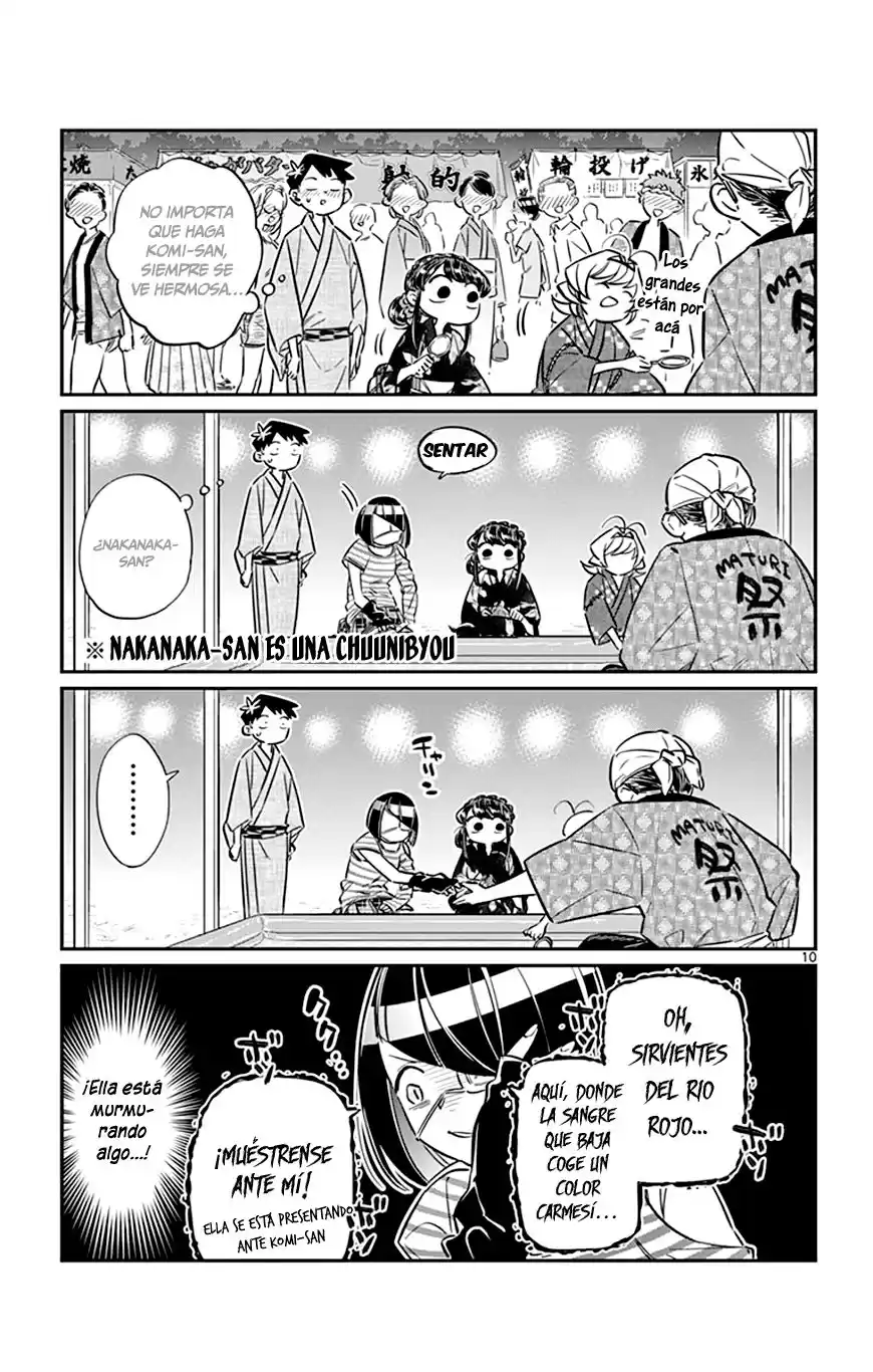 Komi-san wa Komyushou Desu Capitulo 47 página 10