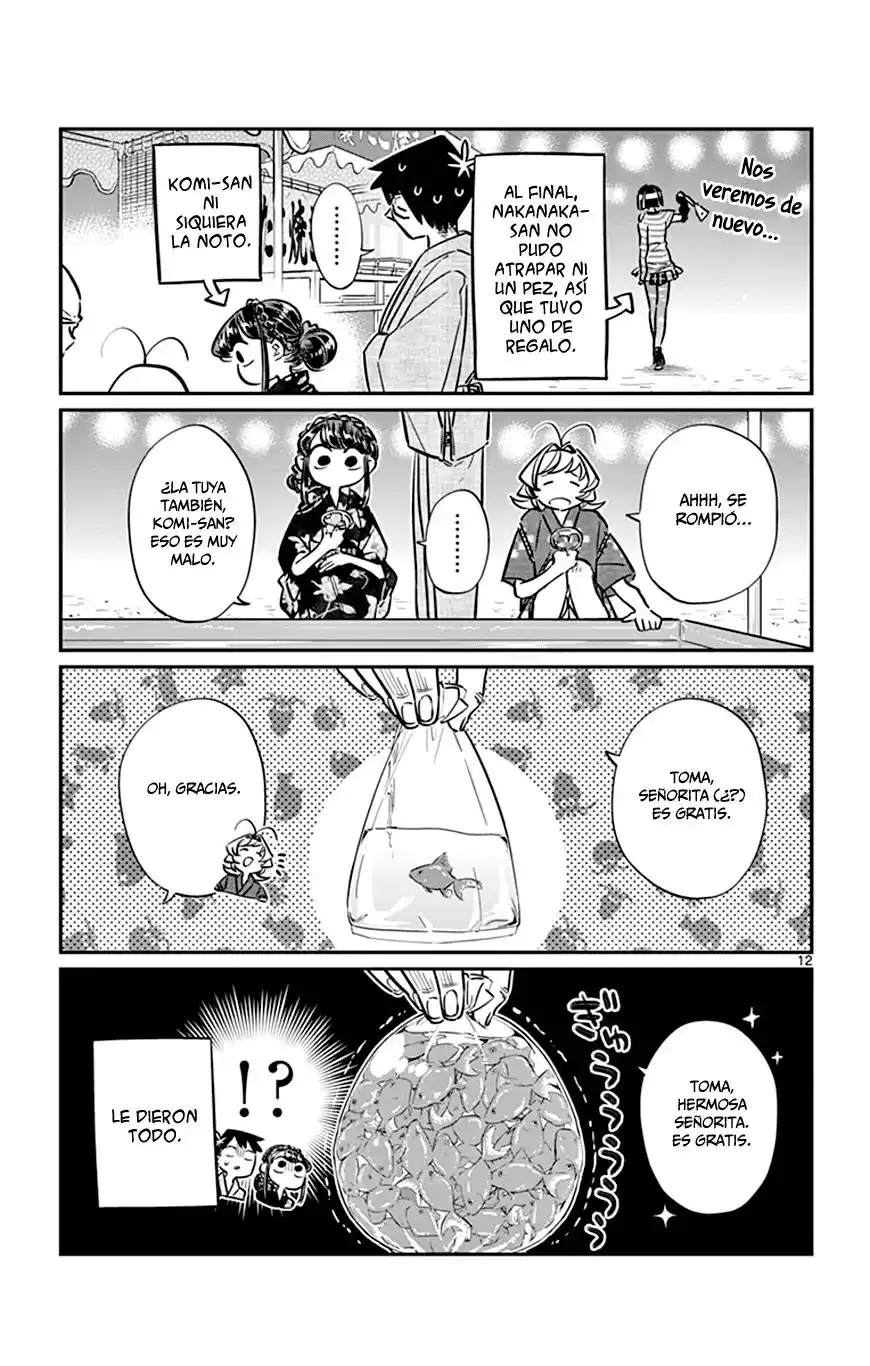 Komi-san wa Komyushou Desu Capitulo 47 página 12