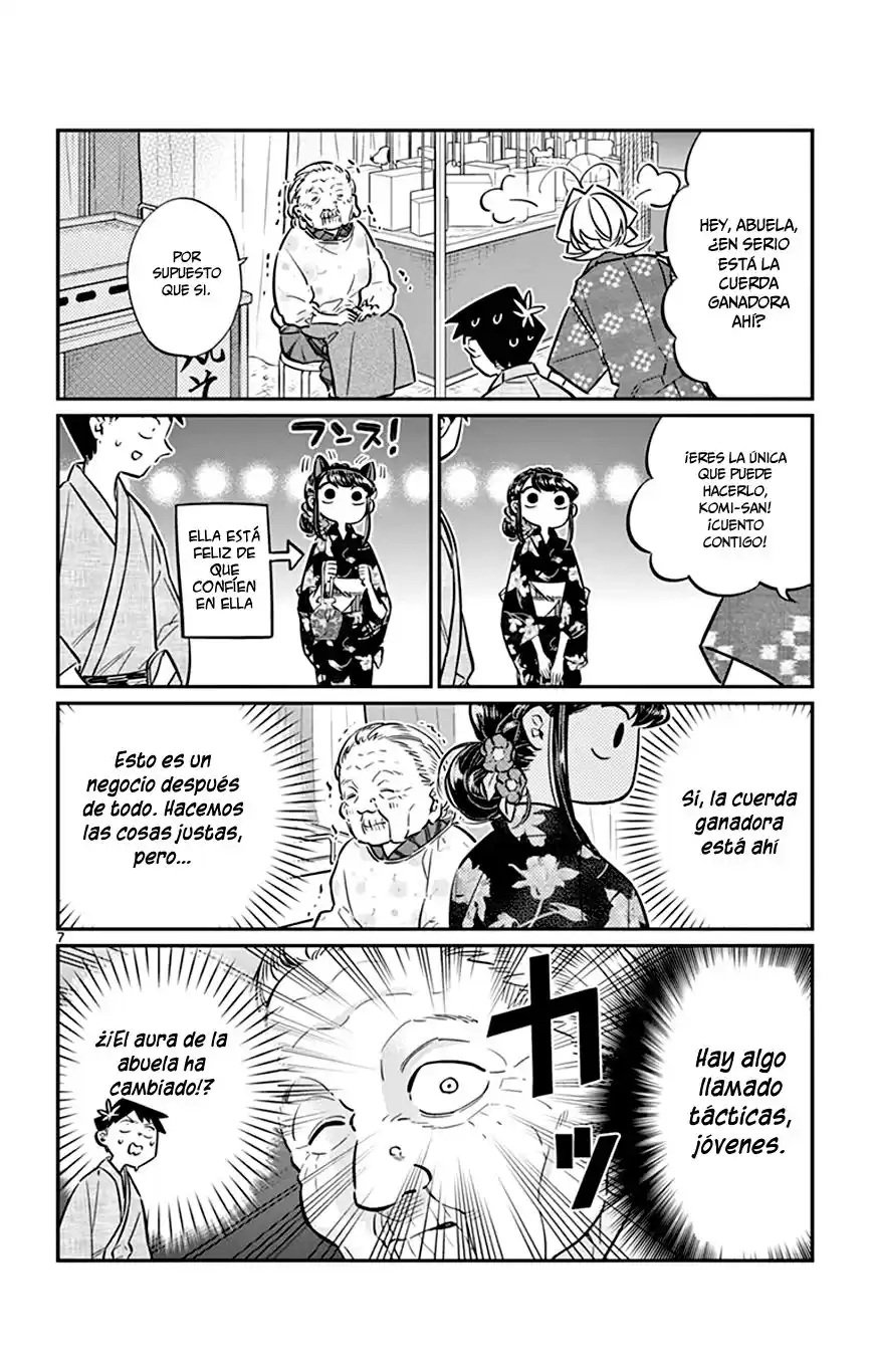 Komi-san wa Komyushou Desu Capitulo 47 página 7