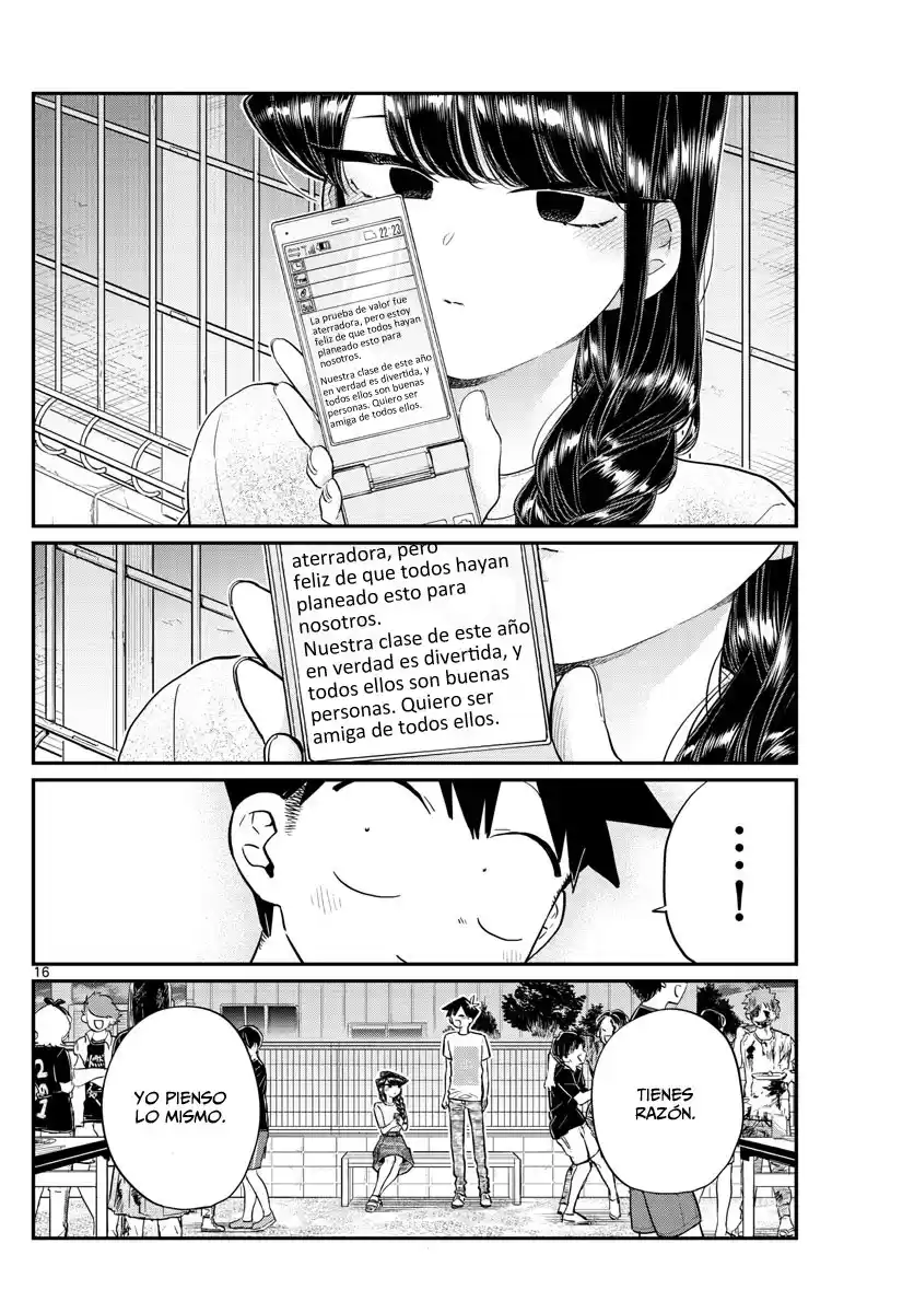 Komi-san wa Komyushou Desu Capitulo 181 página 17