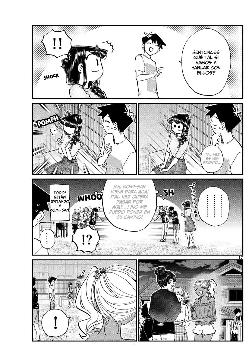 Komi-san wa Komyushou Desu Capitulo 181 página 18