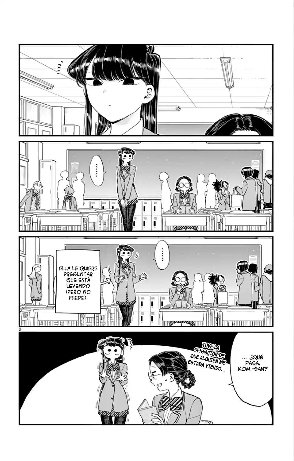 Komi-san wa Komyushou Desu Capitulo 124 página 3