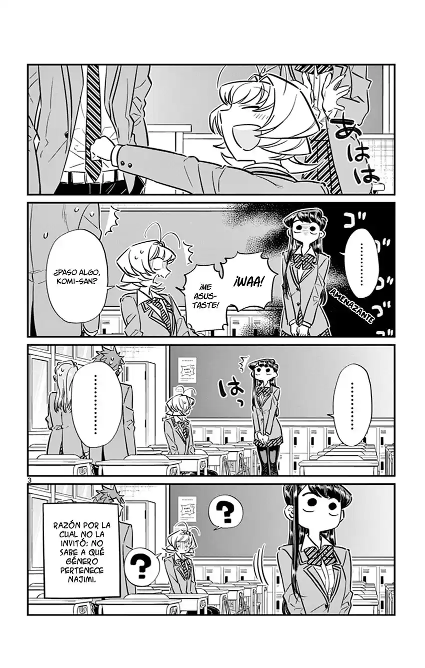 Komi-san wa Komyushou Desu Capitulo 63 página 4