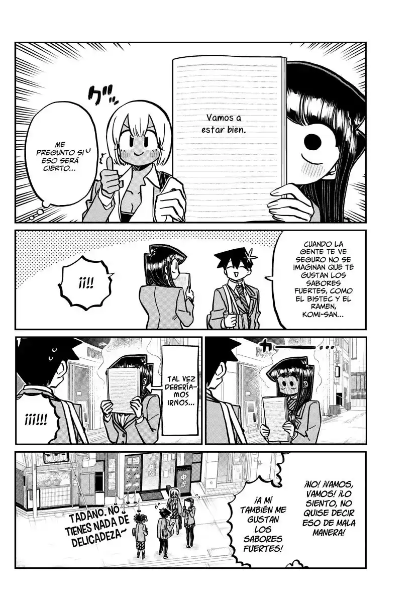 Komi-san wa Komyushou Desu Capitulo 337 página 5