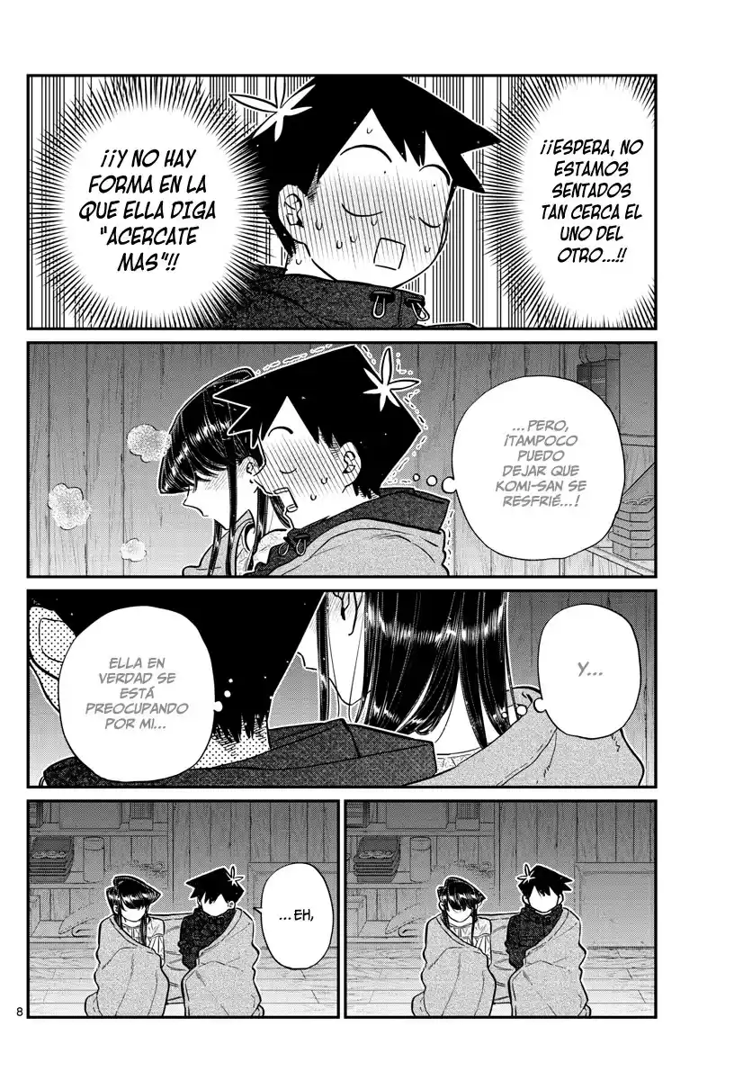 Komi-san wa Komyushou Desu Capitulo 145.2 página 9