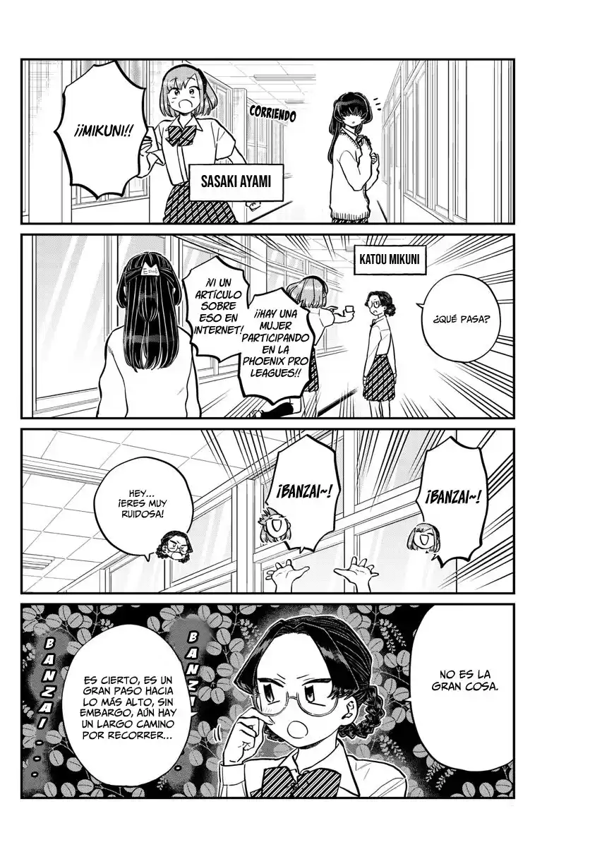 Komi-san wa Komyushou Desu Capitulo 216 página 3